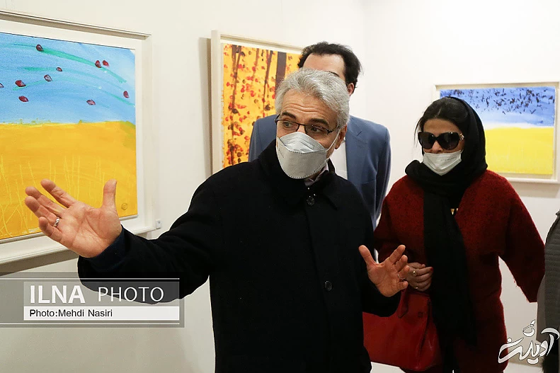 (تصاویر) نمایشگاه نقاشی مریم حیدرزاده